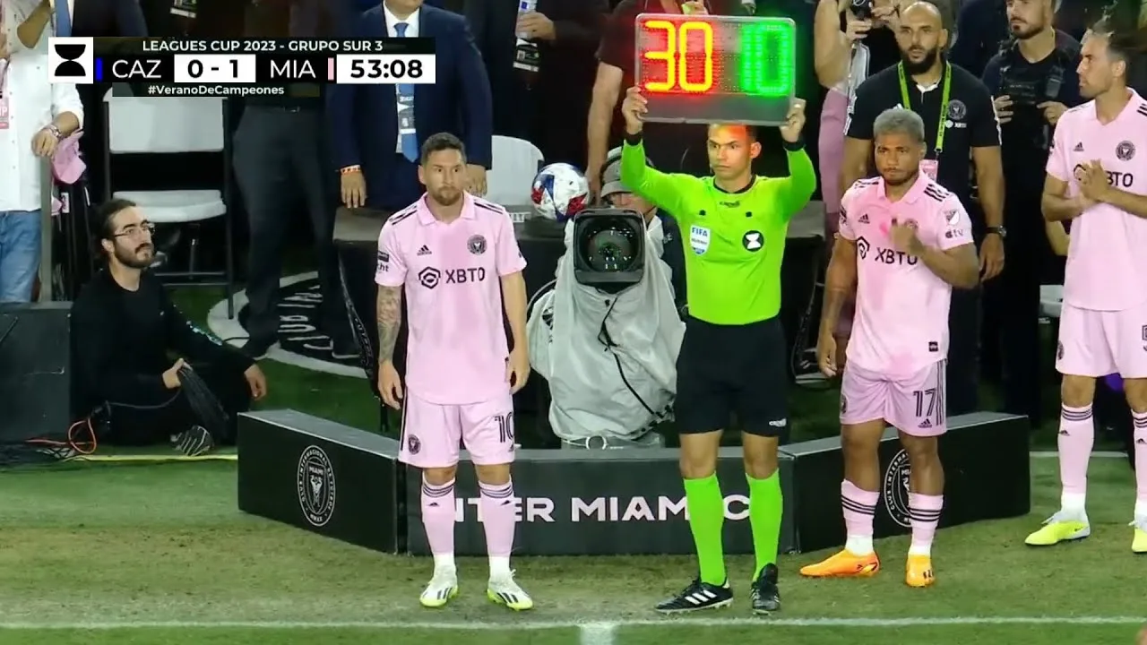 LE JOUR LIONEL MESSI A REMPLACE ET A GAGNÉ LE JEU POUR L’INTER MIAMI