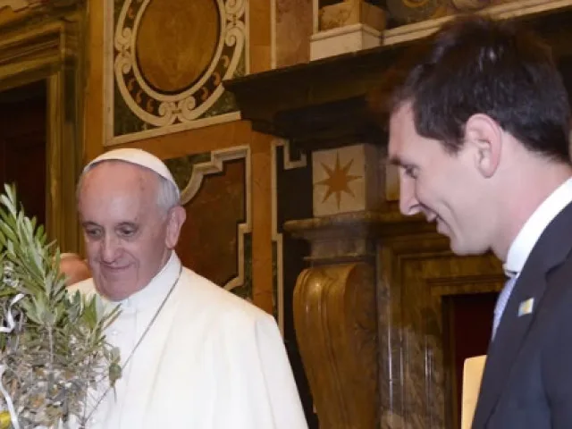 La réaction de Leo Messi après la mort du pape François