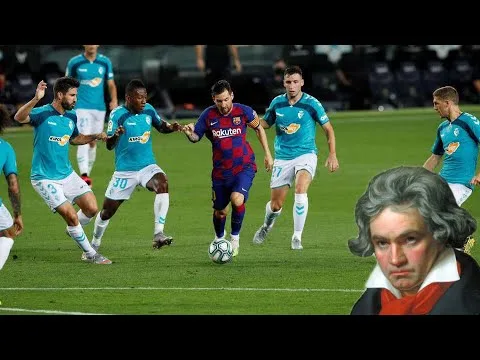 Lionel Messi Dribbling + Classical Music = Art