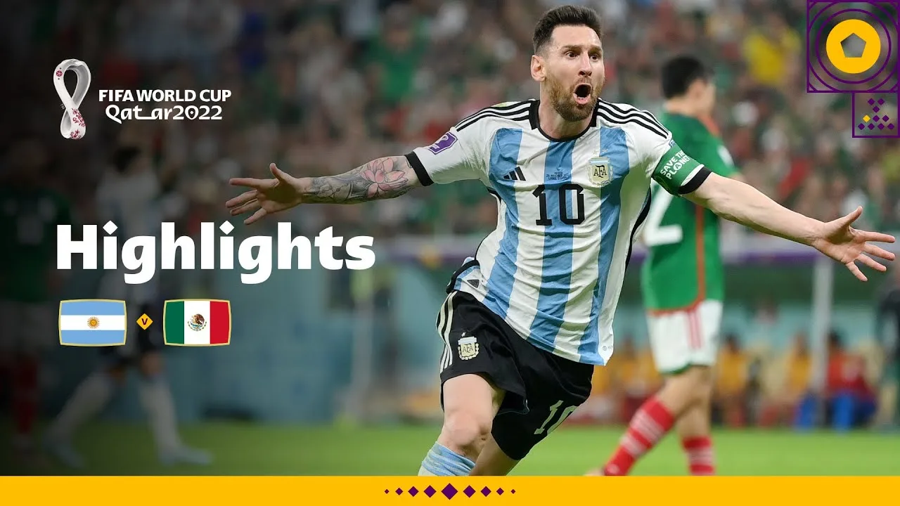 Messi magic sets up win | Argentina v Mexico | FIFA World