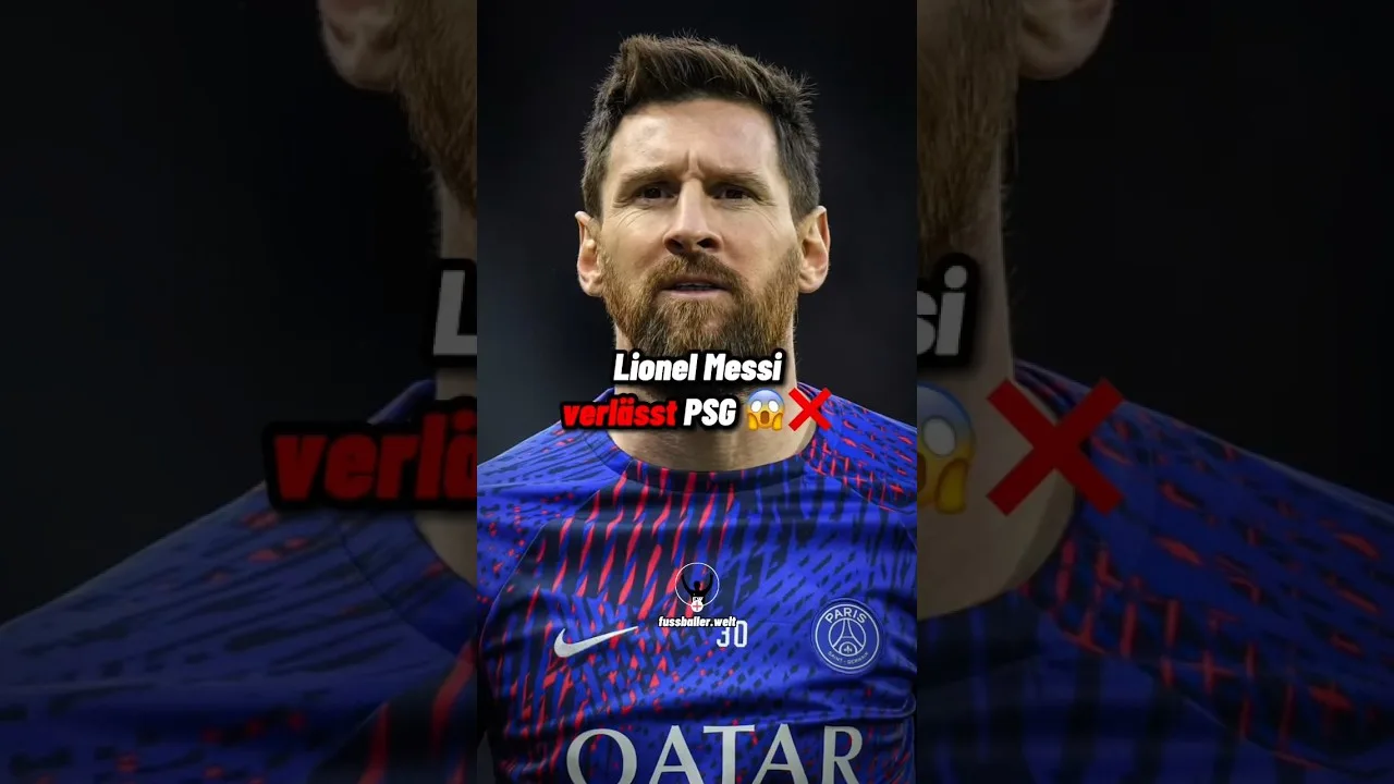 Lionel Messi verlässt PSG 😱❌