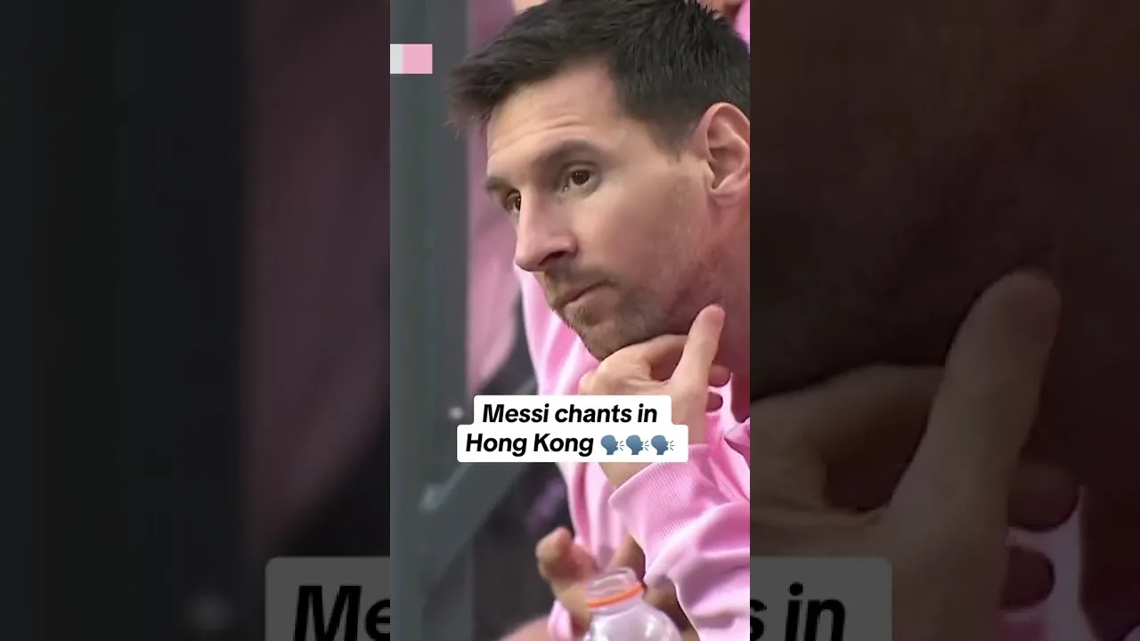 Même si Messi n’a pas joué, les fans lui ont quand même montré de l’amour 🙌