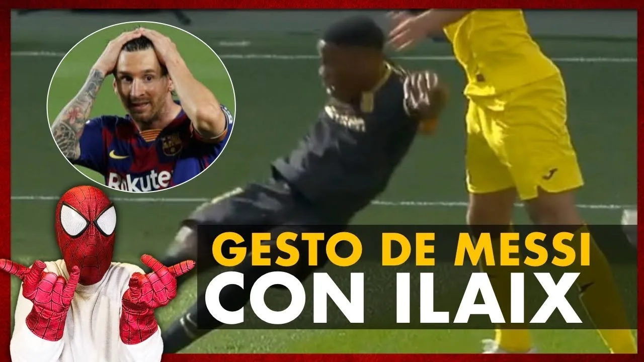 BUAHHLA INCREIBLE REACCIÓN de LEO MESSI tras UN ERROR de