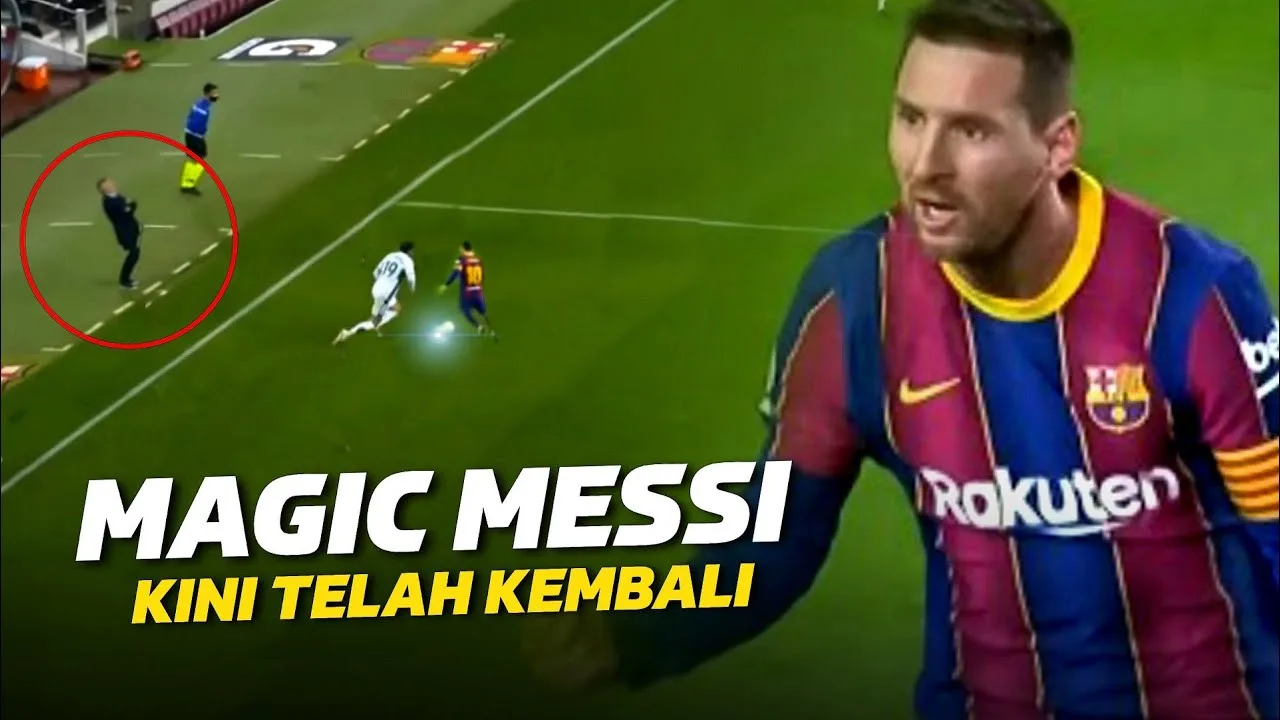 KOEMAN NYARIS PINGSAN Penampilan Gila Leo Messi Didepan
