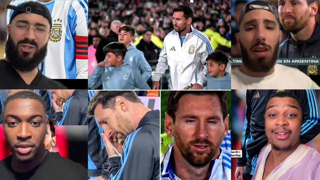 🚨Le dernier match de Messi avec l’Argentine à domicile 😭🇦🇷