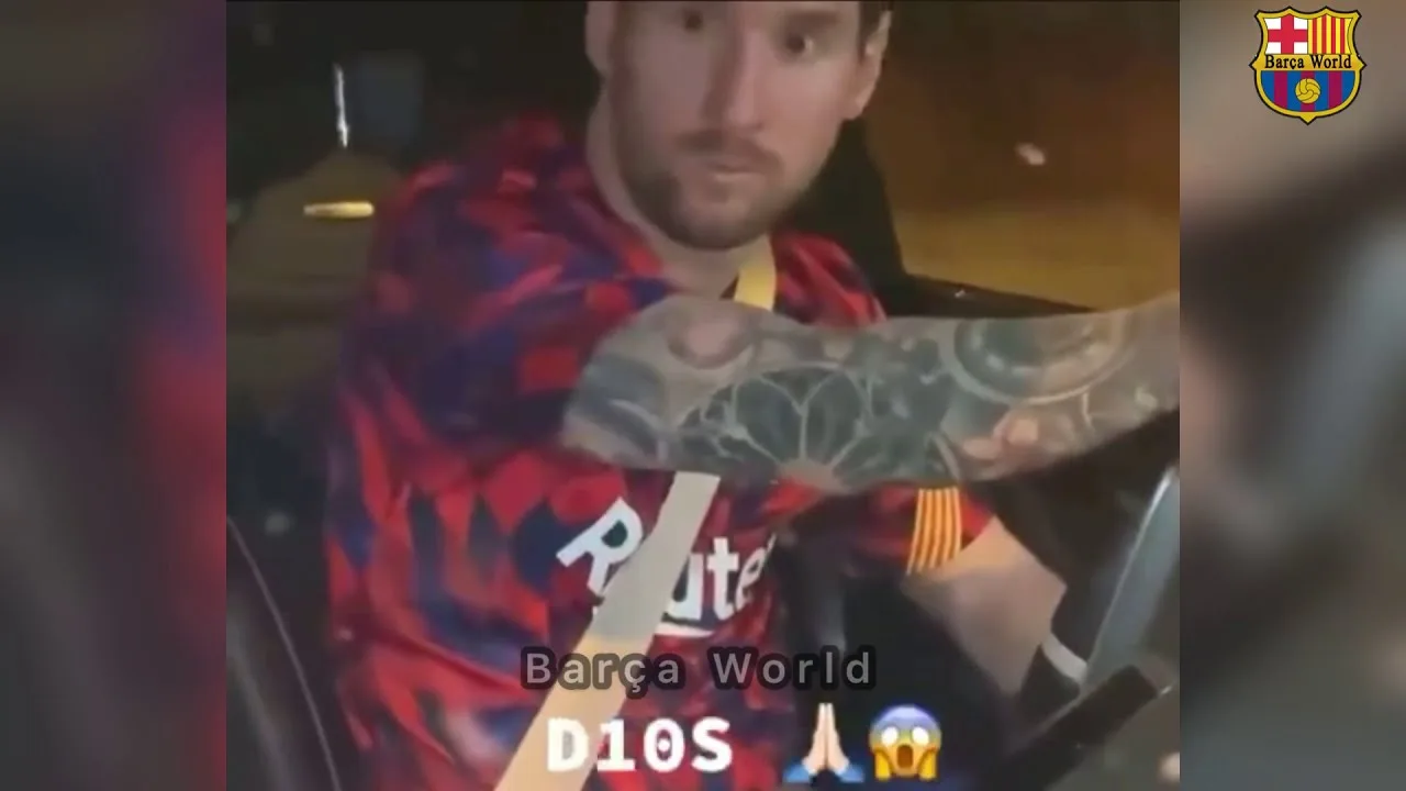 Lionel Messi Humble " Fans Cheering For Messi While He