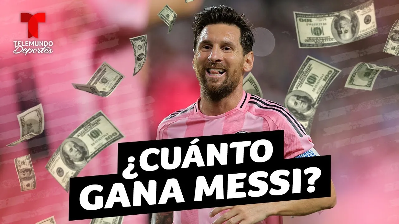 Ce sont les millions de dollars que Leo Messi a gagnés en 2025 | Telemundo Deportes