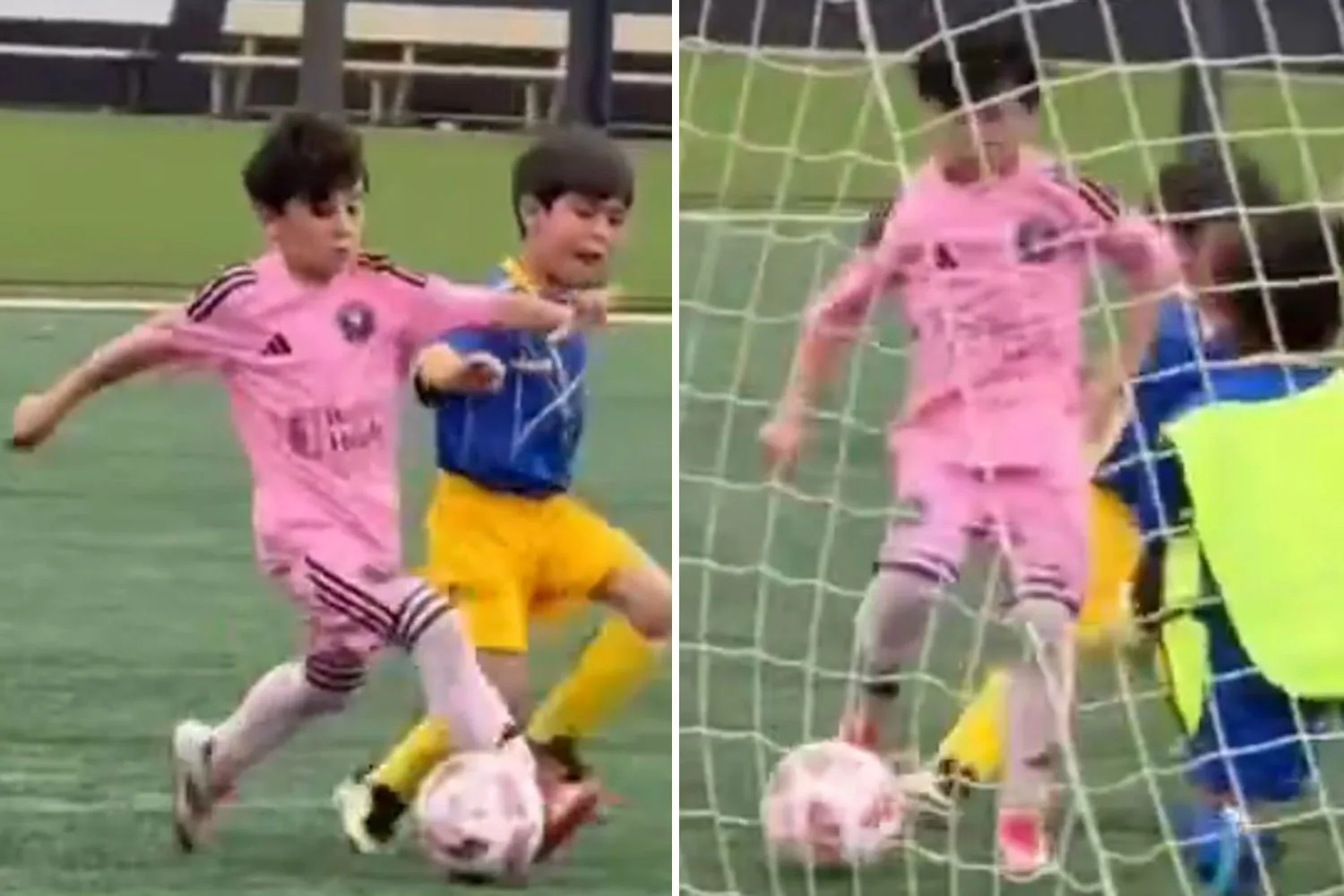 Regardez un moment incroyable, le fils de Lionel Messi, 6 ans, recrée le but de l’icône de Barcelone contre Getafe pour Inter Miami