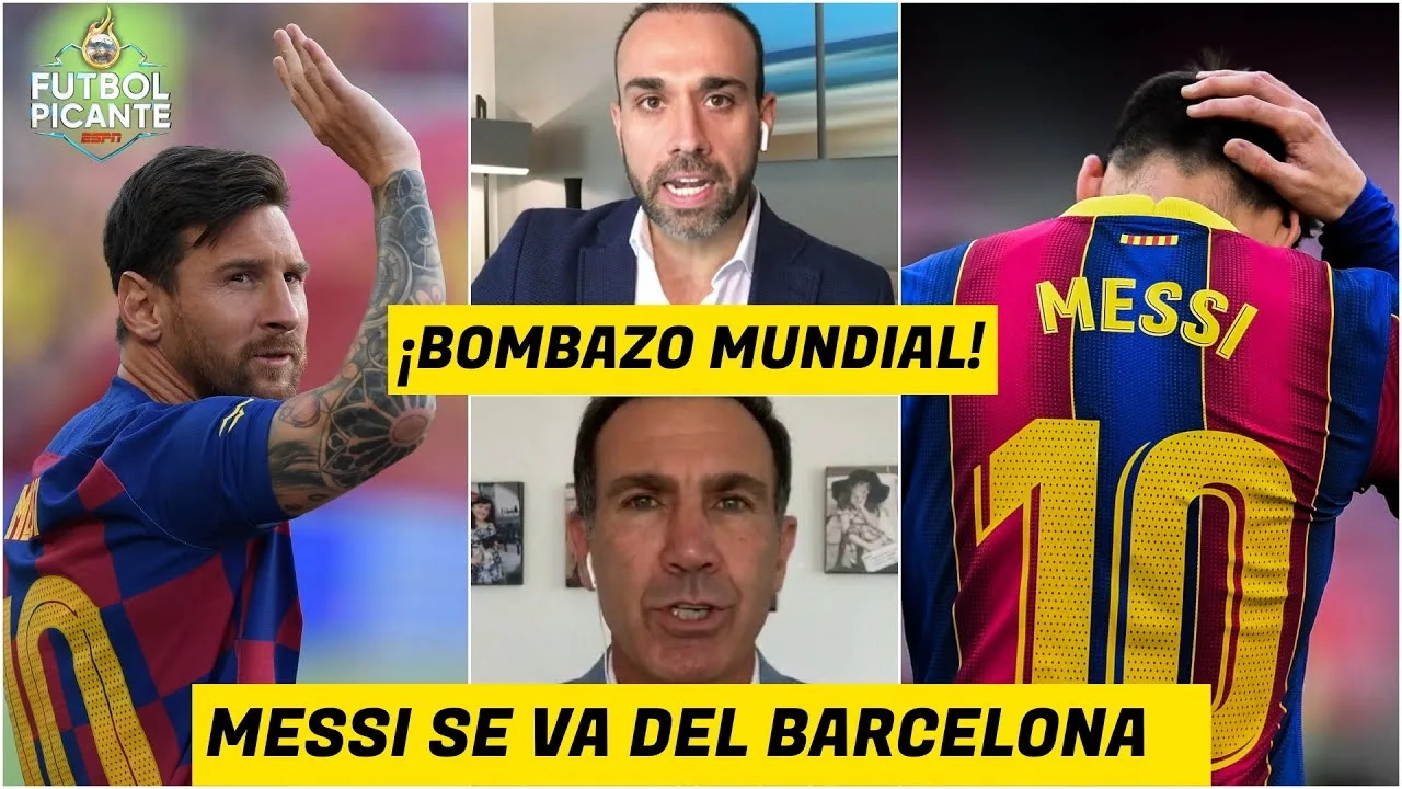 ¡BOMBAZO! Lionel Messi NO seguirá con el Barcelona. Se CAYÓ