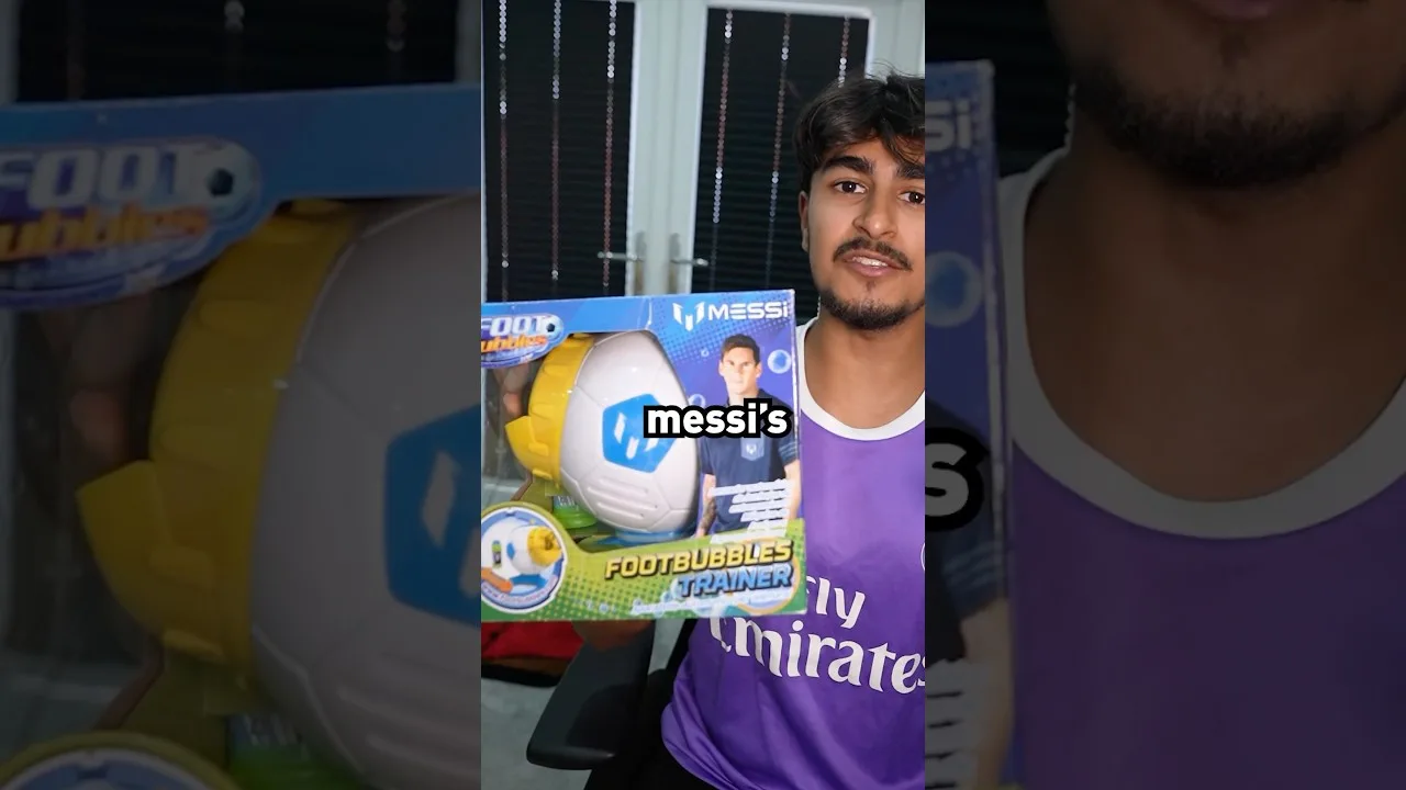 I Tested a Lionel Messi Product⚽️🫧