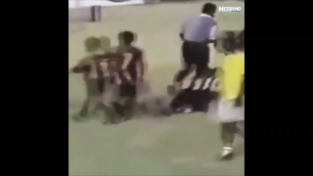 Emocionante video de Messi a los 9