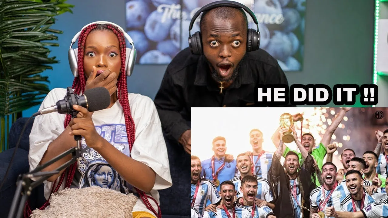 FOREIGNERS FIRST REACTION TO Lionel Messi – WORLD CHAMPION –