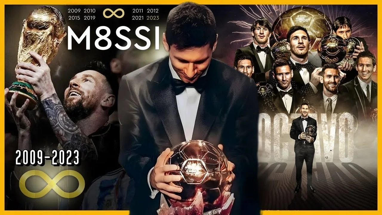 Lo que hizo MESSI para ganar los 8 BALONES DE ORO