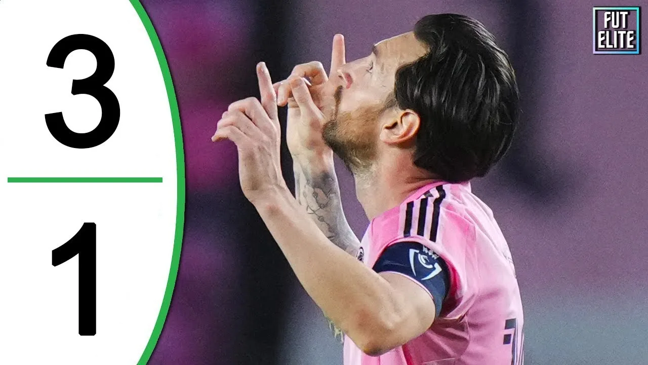 Lionel Messi 2 buts – Inter Miami vs LAFC 3-1 Faits saillants et buts étendus 2025