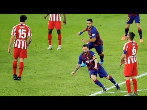Lionel Messi World Class Performance vs. Atletico Madrid |