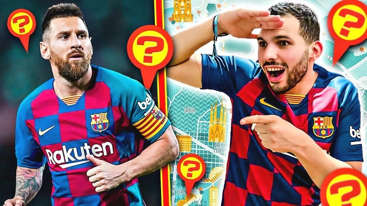 JE PARS À LA RECHERCHE DE LIONEL MESSI (JE L' AI TROUVÉ)