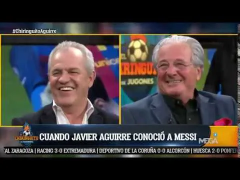 El DÍA que Javier AGUIRRE DESCUBRIÓ a Leo MESSI