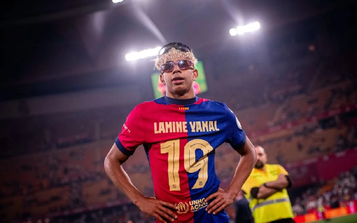 Les statistiques de Lamine Yamal avec Cristiano Ronaldo et Lionel Messi à 17 ans: Okezone Ball