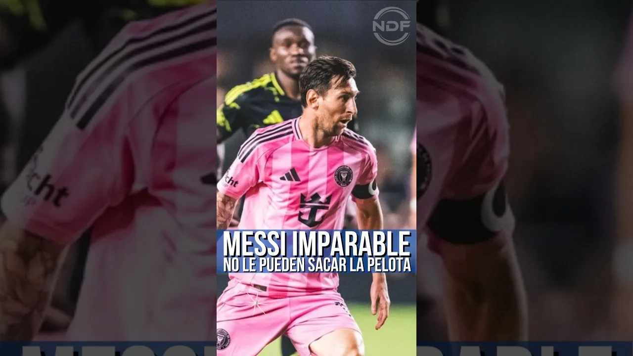 Leo Messi imparable, vous ne pouvez pas le sortir 😱