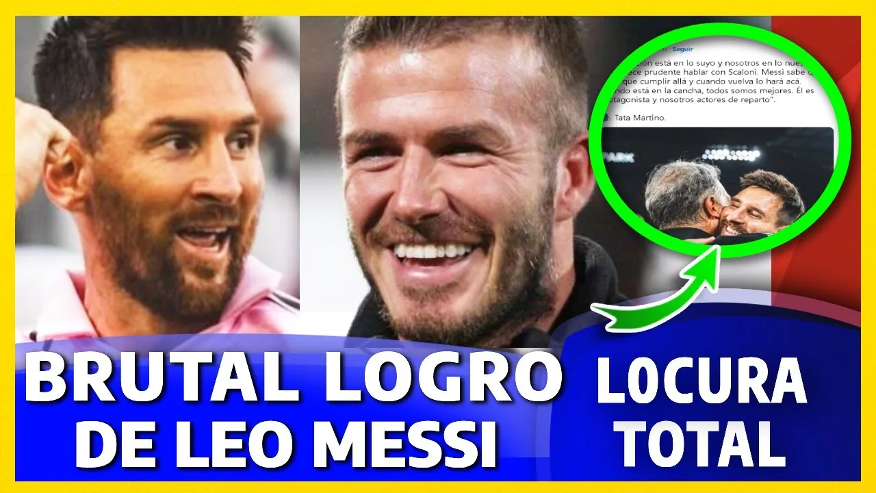 ¡EXPLOSIÓN DE SORPRESAS! Leo Messi: Doble NOTICIÓN que
