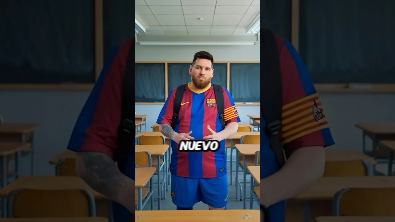 Messi está gordo y se ríen de él 😭