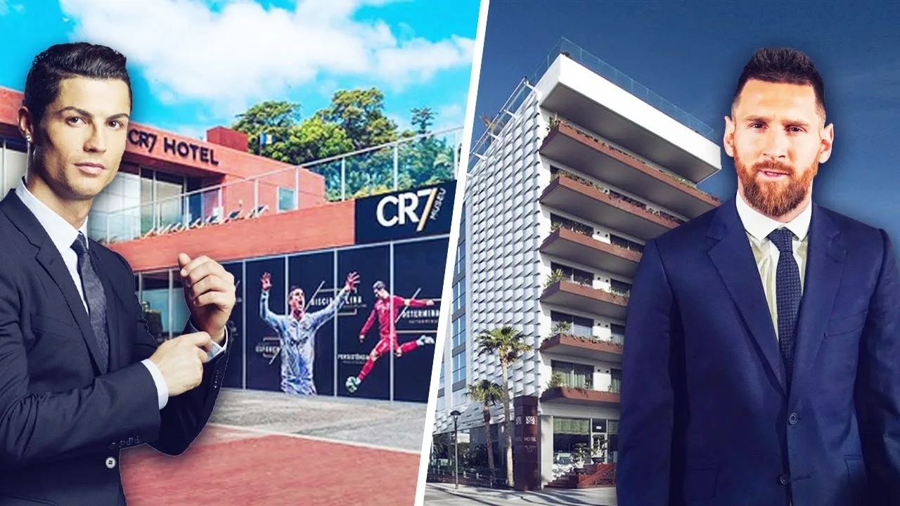 Cristiano Ronaldo vs. Lionel Messi : qui a l'hôtel le