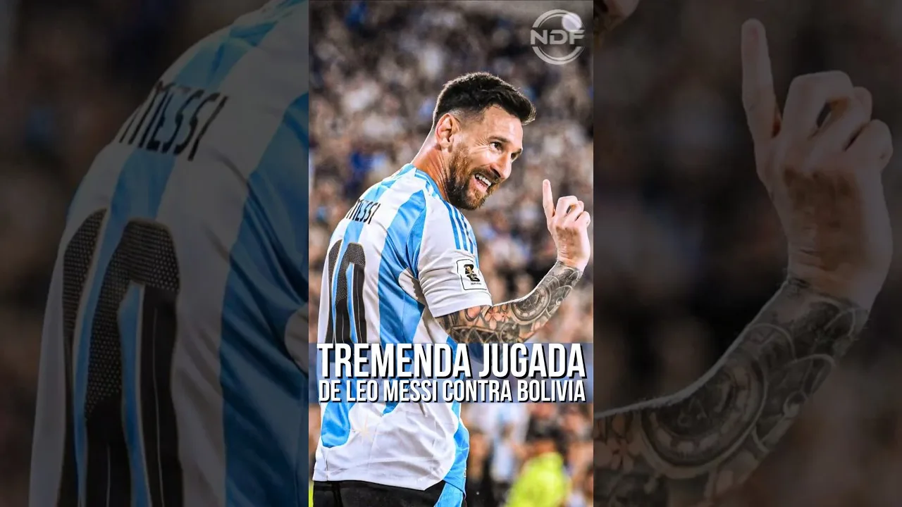 Leo Messi et ses meilleurs matchs contre la Bolivie 😱