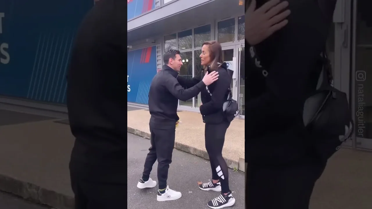 Quand Leo Messi et Natalia Guitler parlent football