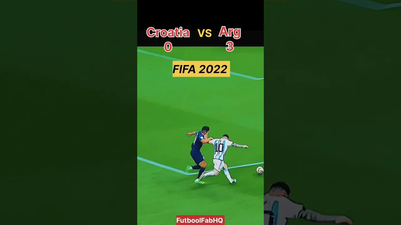 Ever Best Assist by Leonel Messi against Croatia Fifa World Cup 2022 🎖️ #shorts #messi #fifa