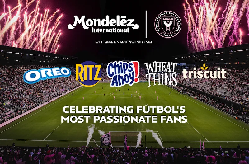 Mondelēz obtient un partenariat clé avec l’Inter Miami CF de Lionel Messi