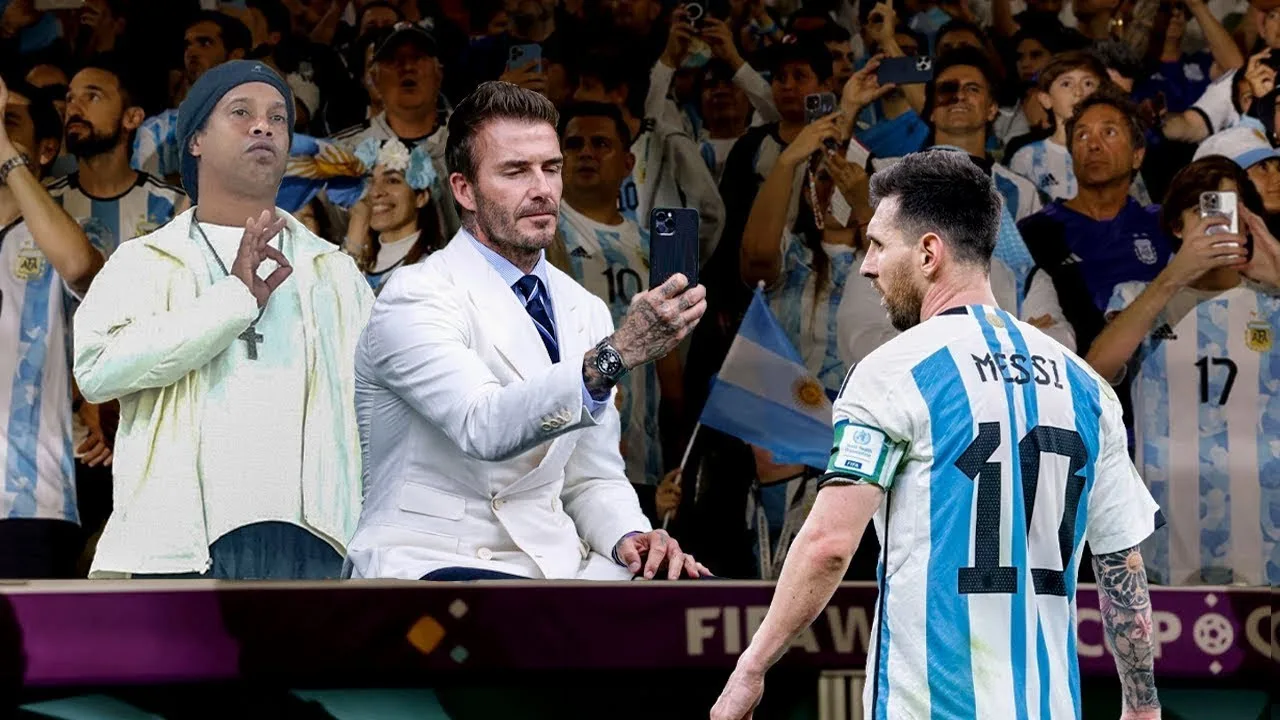 Ronaldinho et David Beckham n’oublieront jamais la performance de Lionel Messi lors de ce match