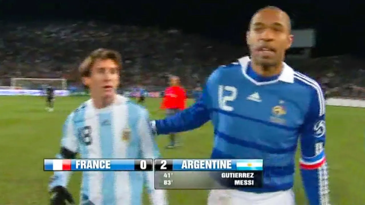 Thierry Henry will never forget Lionel Messi's