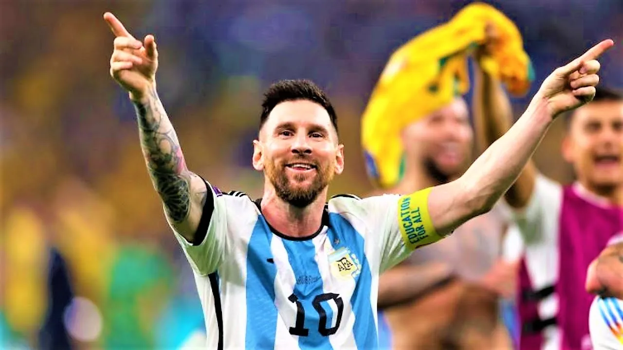 Lionel Messi – Reaction After Win Against Australia