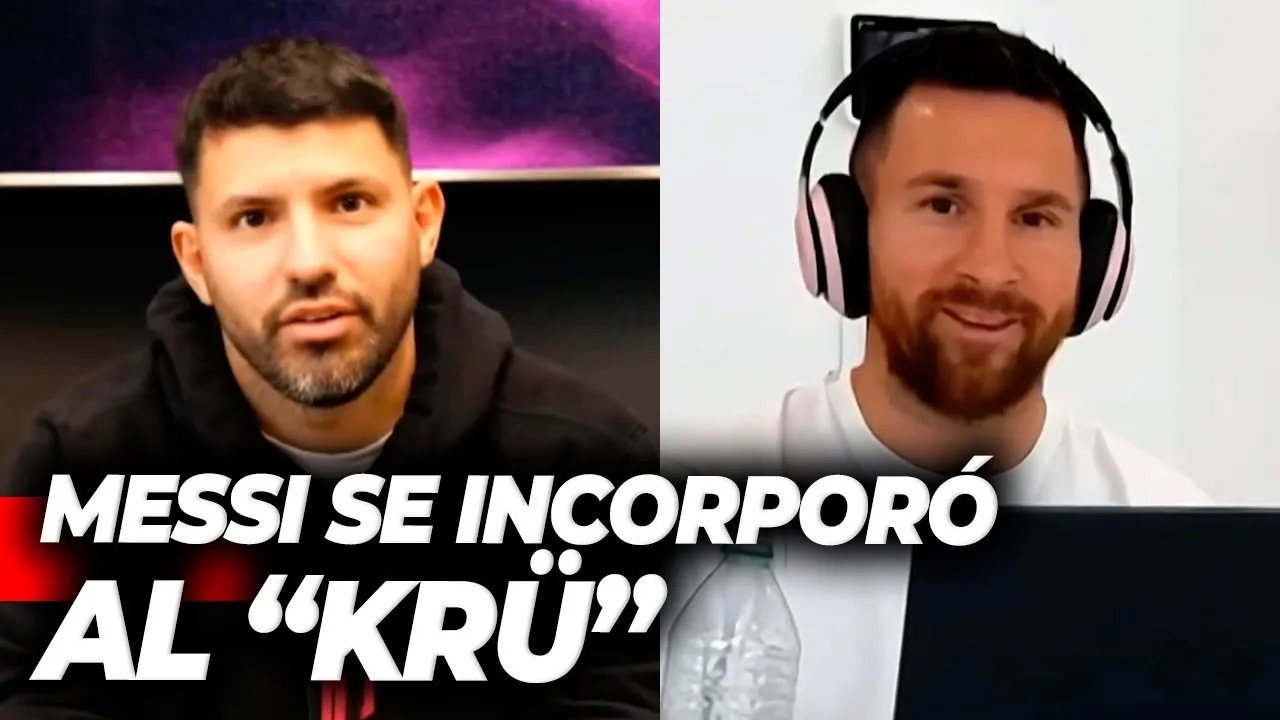 EL KUN AGÜERO Y LIONEL MESSI JUNTOS EN UN EQUIPO DE