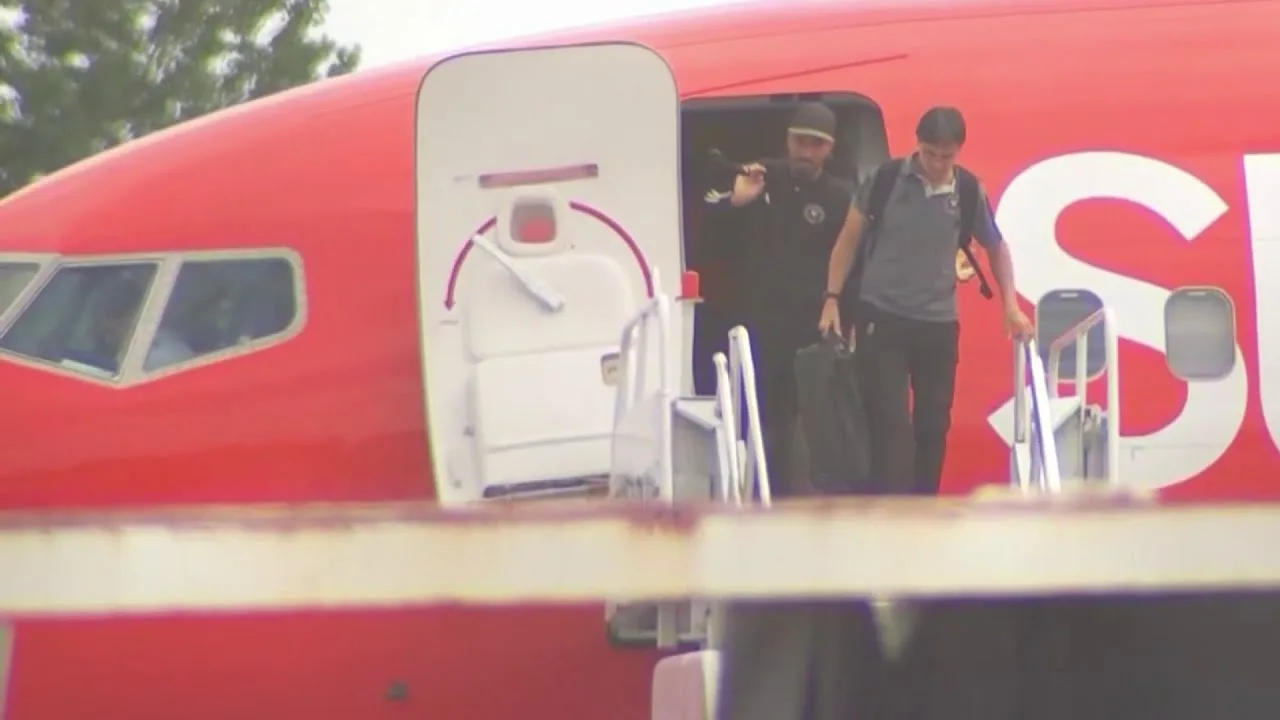 Lionel Messi and Inter Miami CF arrive in Philly to take on