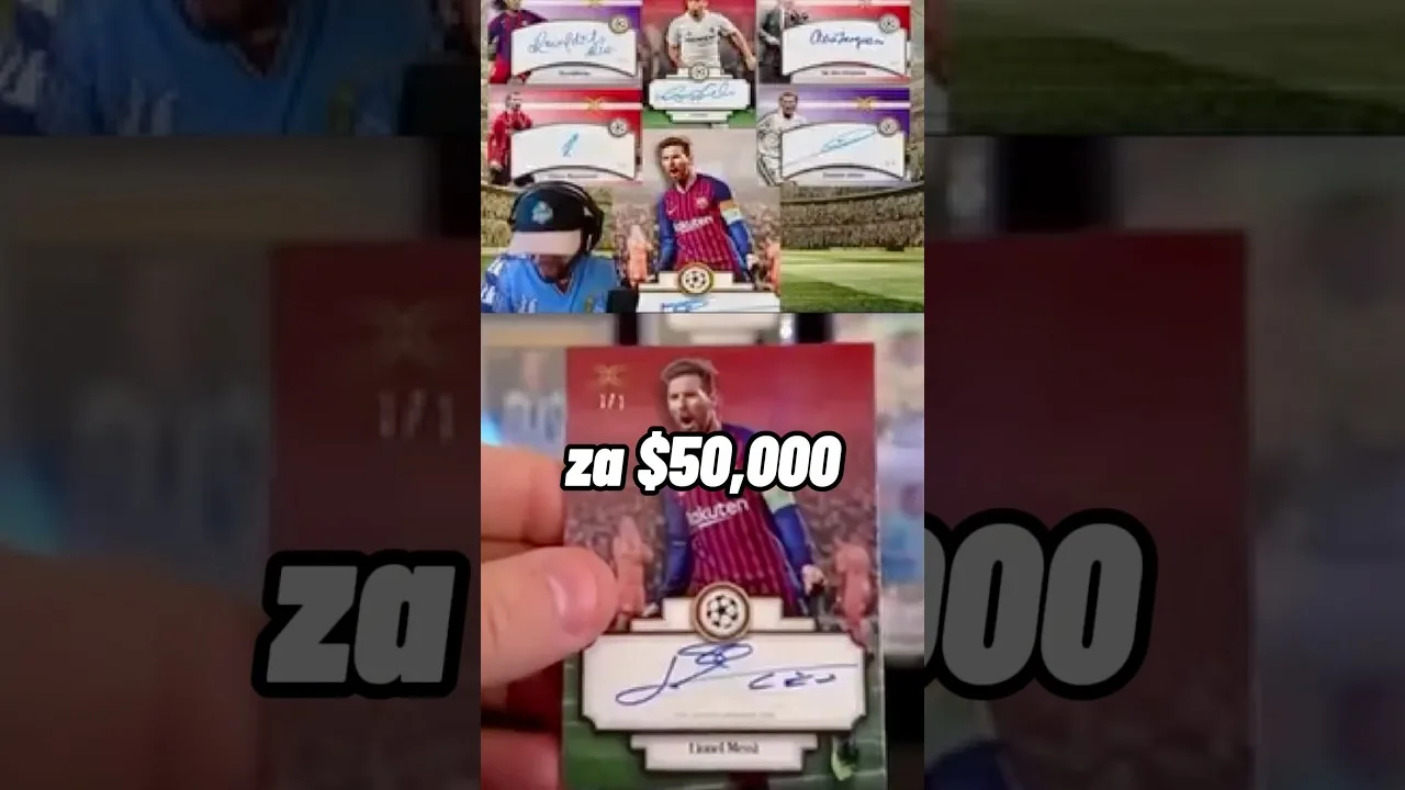 Leo Messi 1/1 autograf trafiony za $68!😮‍💨