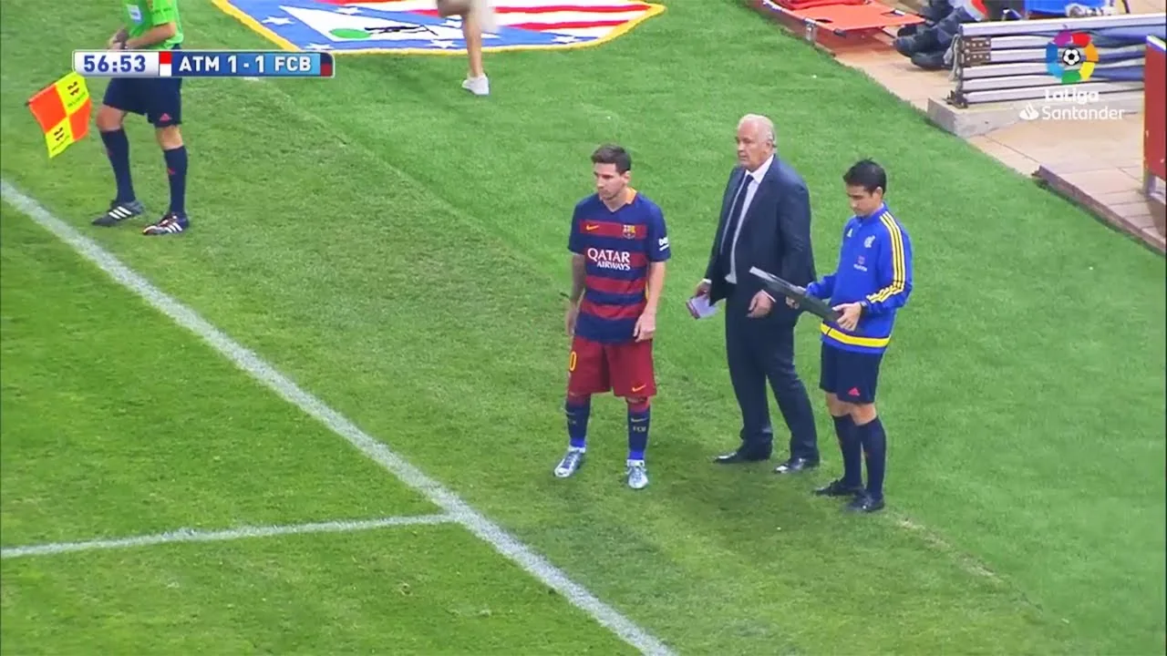 Le jour où Lionel Messi a substitué et a changé le jeu à Barcelone