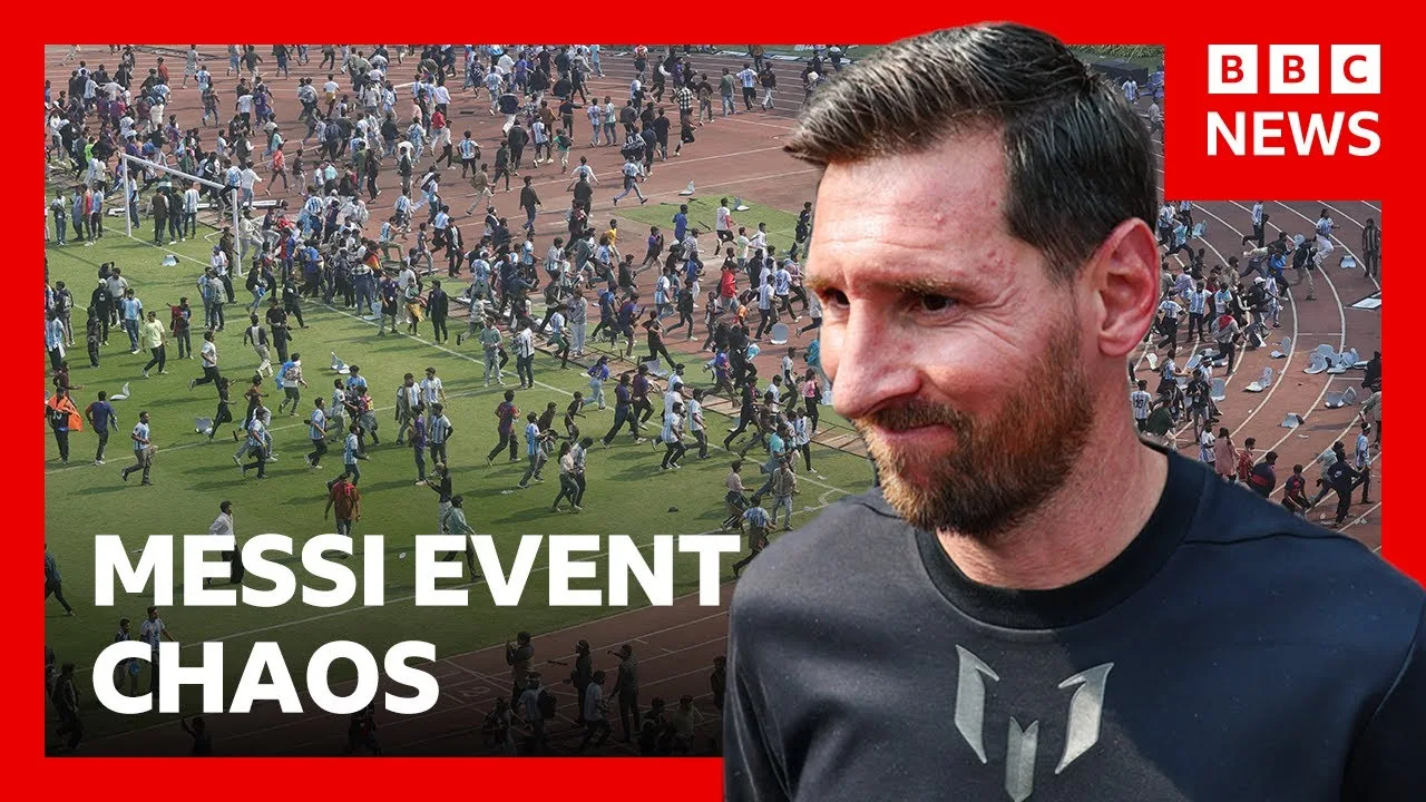 L’événement Lionel Messi en Inde sombre dans le chaos | Nouvelles de la BBC