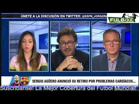 Kun Agüero se RETIRA del Fútbol por PROBLEMAS Cardíacos Leo