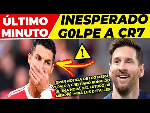 ¡VAMOS! TREMENDO PAL0 a CR7 por LEO MESSI TRISTE NOTICIA