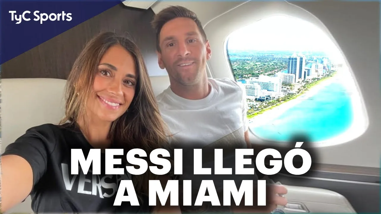 LIONEL MESSI LLEGÓ A MIAMI  CUÁNDO ES LA PRESENTACIÓN,