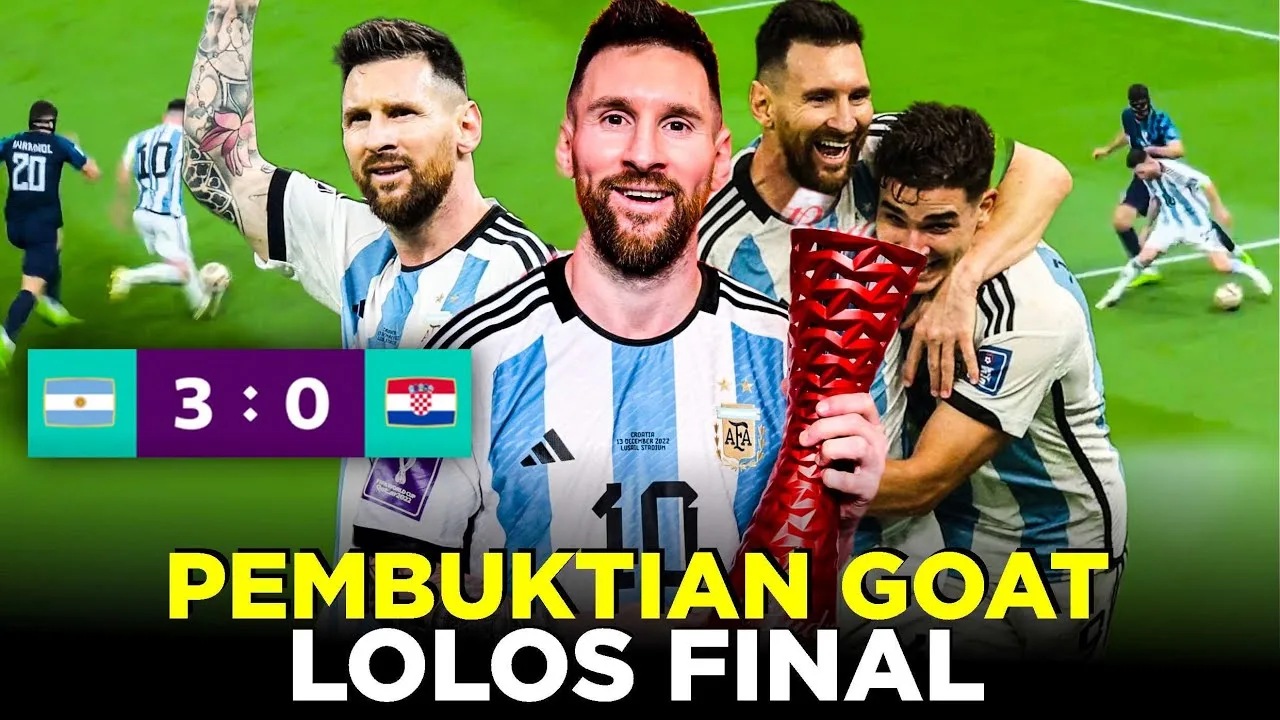 PEMBUKTIAN GOAT LIONEL MESSI!! LOLOS KE FINAL DENGAN