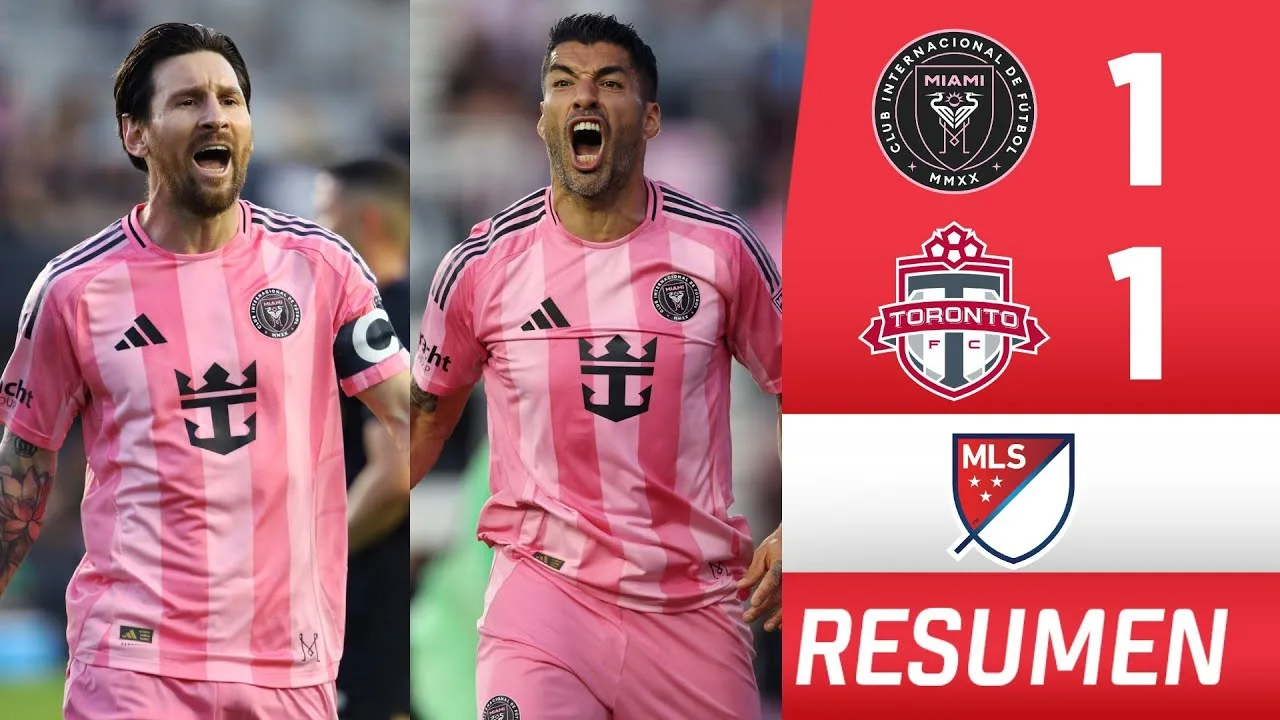 Lionel Messi à la rescousse avec un but dans Inter Miami vs Toronto FC et maintient les invaincus en MLS