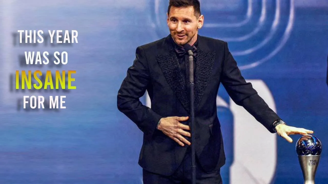 Lionel Messi Speech (English Subtitles) at FIFA Awards-2023