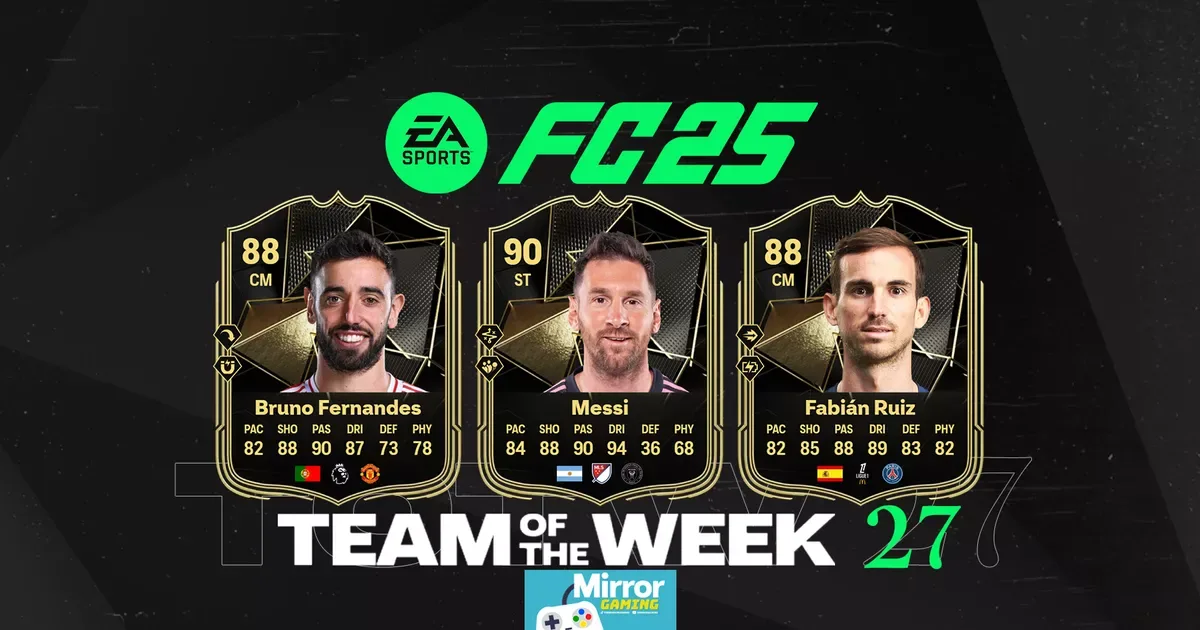 EA FC 25 TOTW 27 révélé – Lionel Messi est à la tête de Squad alors que Totw augmentait à nouveau