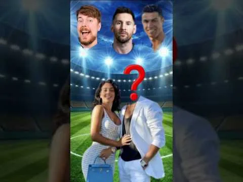 Ronaldo and Leo messi and Mr best 👌(?)$100 #ronaldo #football #mrbeast #edit #messi #ishowspeed #vs$