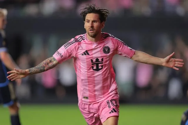 Lionel Messi de retour de blessure et buteur deux minutes après son entrée en jeu avec l’Inter Miami face à Philadelphie