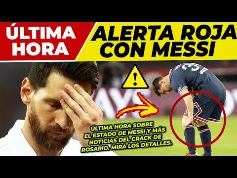 ¡OJO! ALERTA MÁXIMA con LEO MESSI  GRAN GESTO de