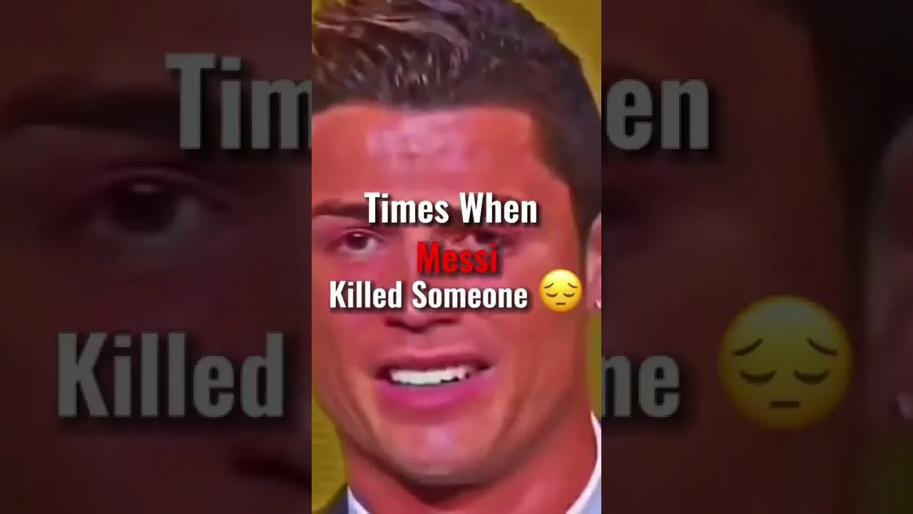 TIMES WHEN MESSI KILLED SOMEONE  #charltonathletic #messi
