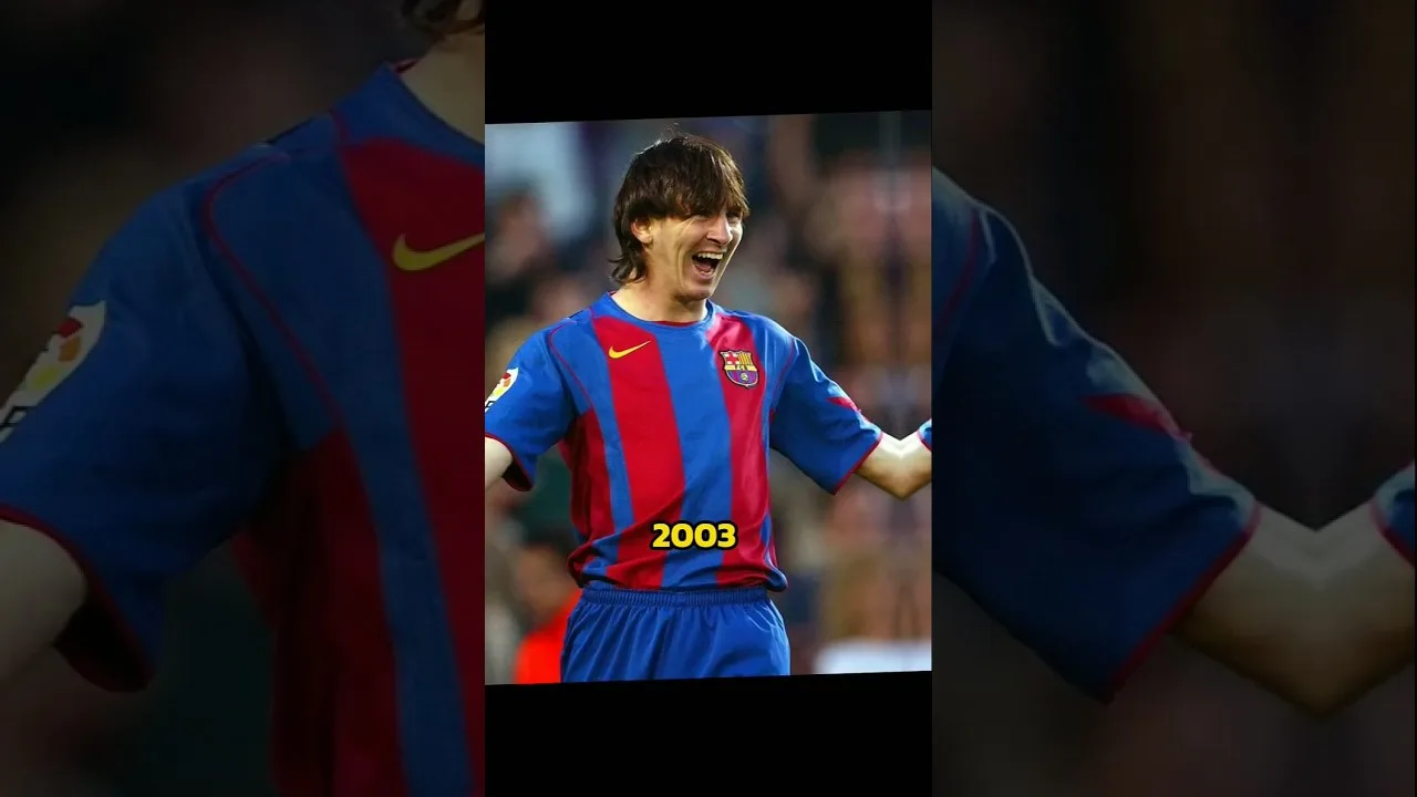 Leo messi all over years